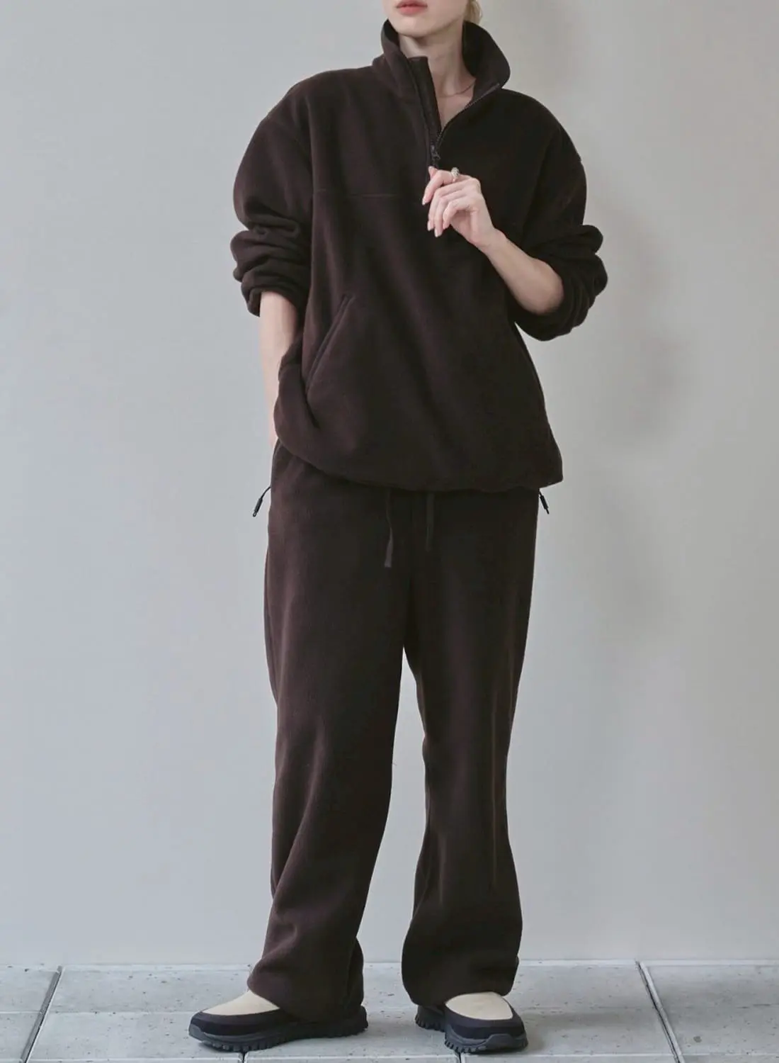 【TODAYFUL】Half Zip Rompers TODAYFUL（トゥデイフル）の「TODAYFUL Half Zip Pullover ハーフ