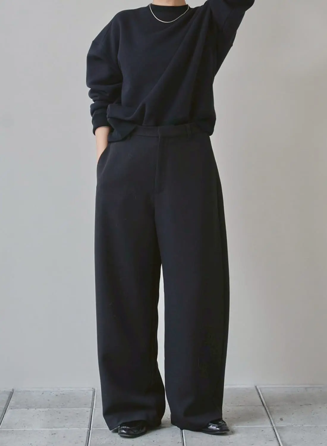 WIDE COCOON TROUSERS|ワイド コクーン トラウザーズワイド コクーン