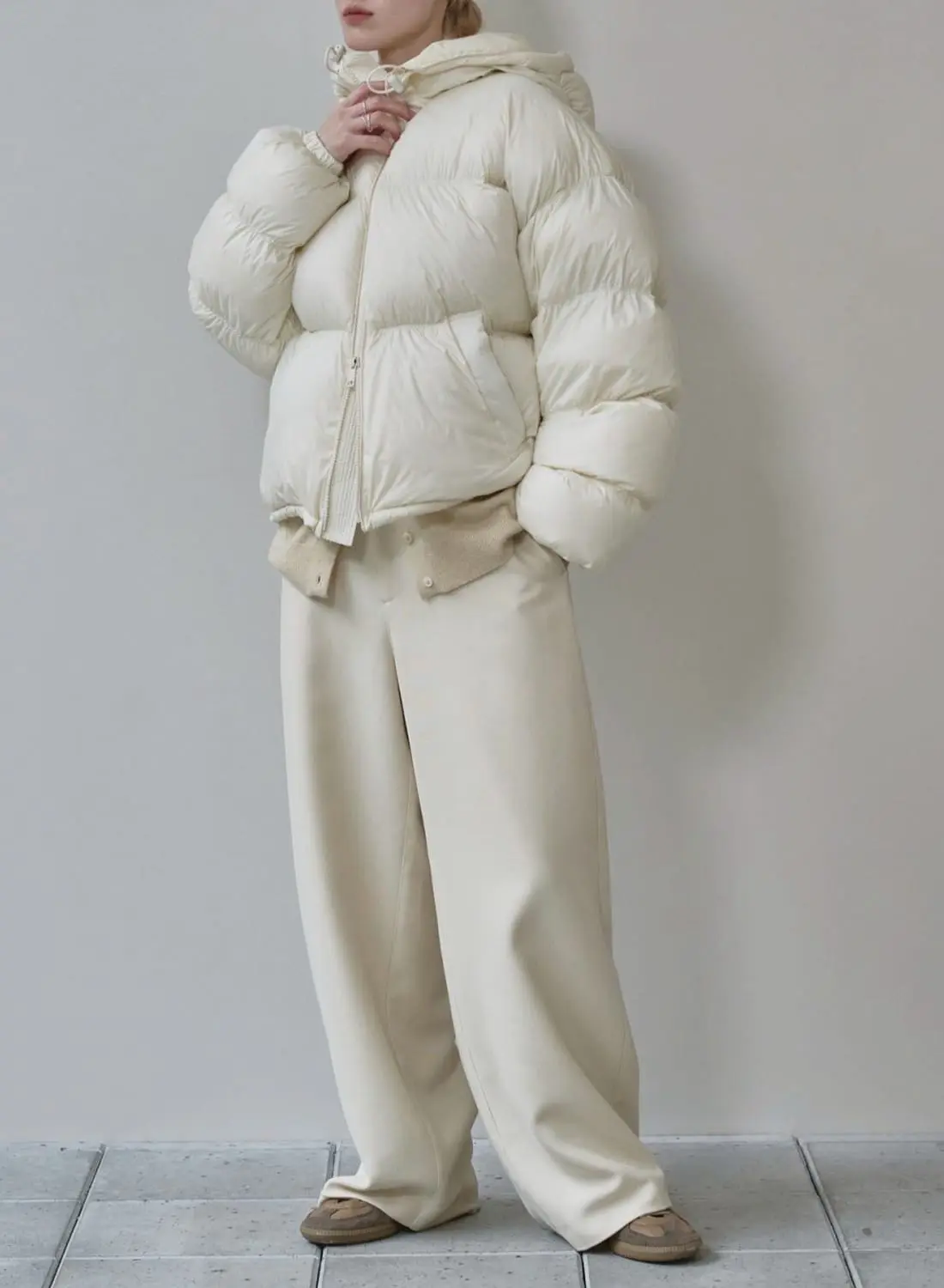 TODAYFUL(トゥデイフル)/Wide Cocoon Trousers(ワイド コクーン