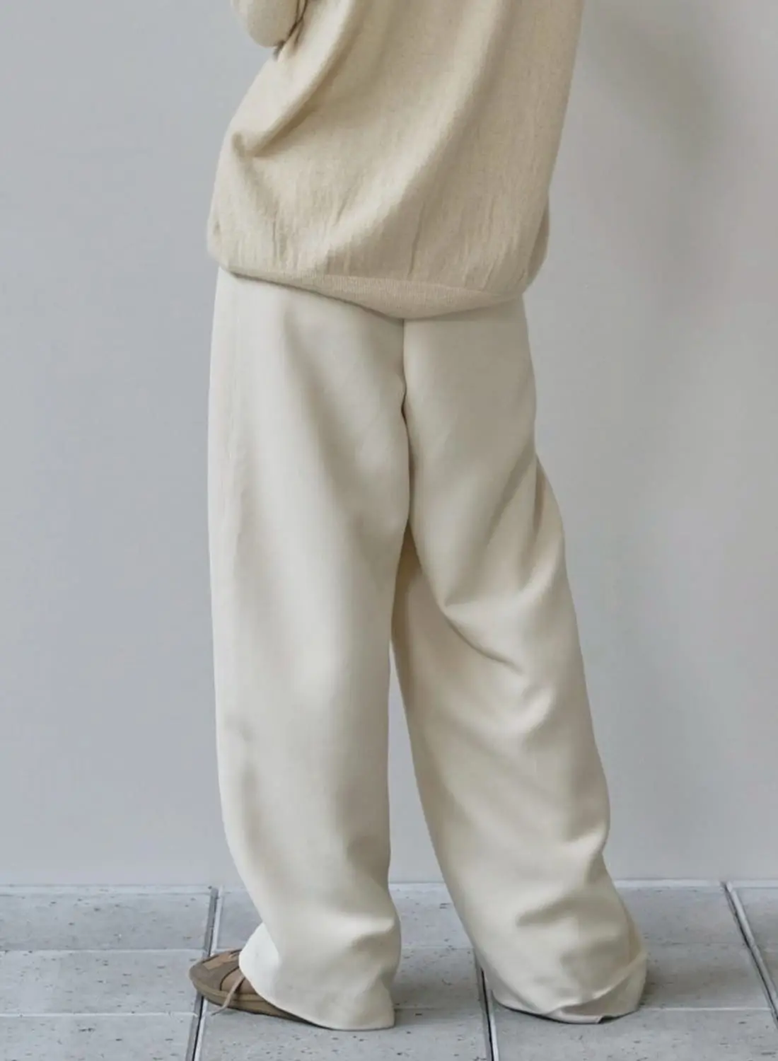 WIDE COCOON TROUSERS|ワイド コクーン トラウザーズワイド コクーン