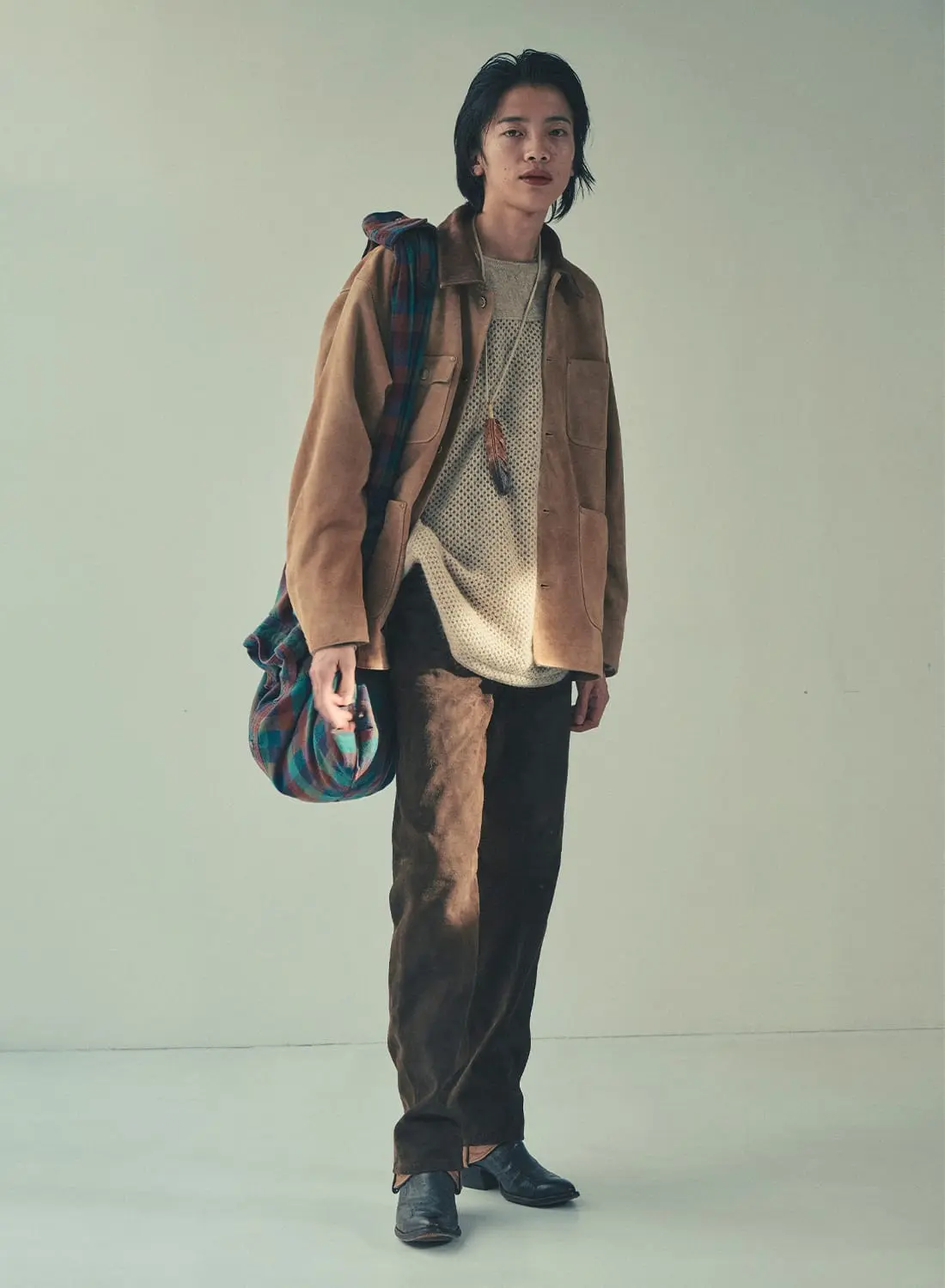 SEVEN BY SEVEN（セブンバイセブン）LEATHER MICHIGAN CHORE