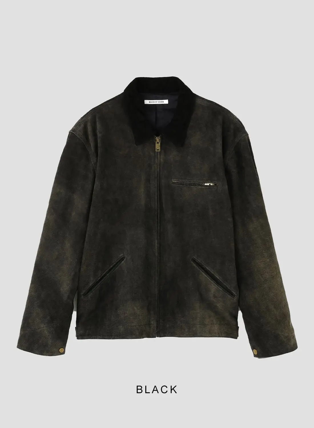 SEVEN BY SEVEN（セブンバイセブン）LEATHER DETROITJACKET‐Goat