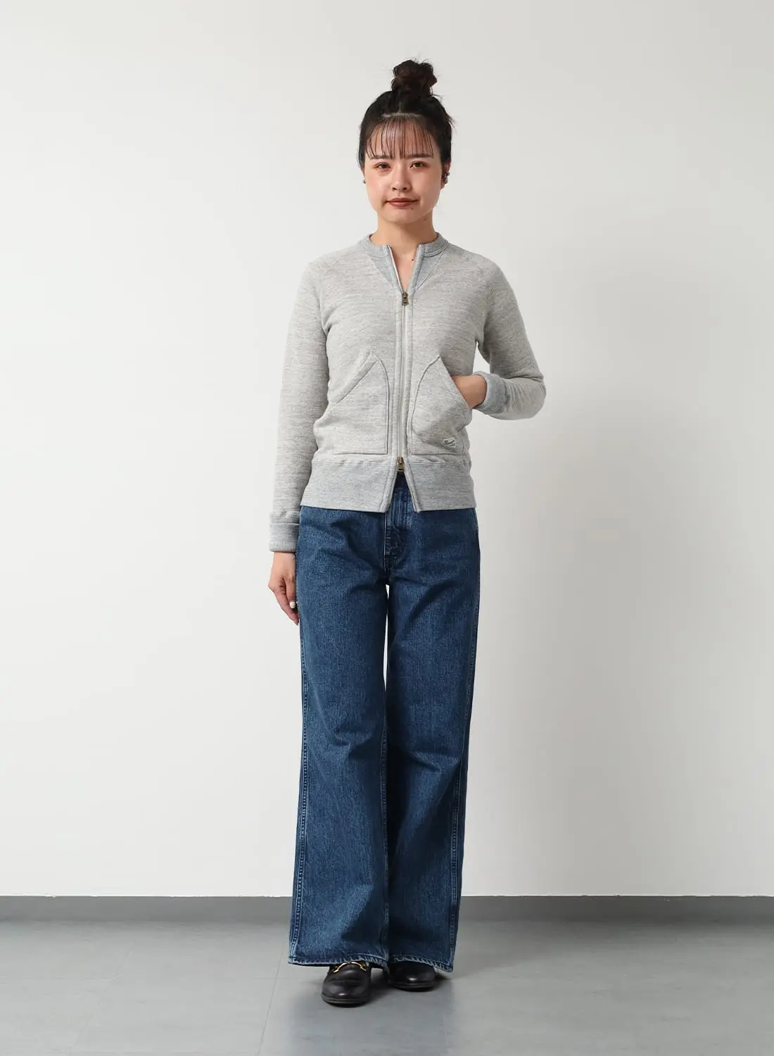 KEPANI×MOONLOID（ケパニ×ムーンロイド）ZIP UP CARDIGAN
