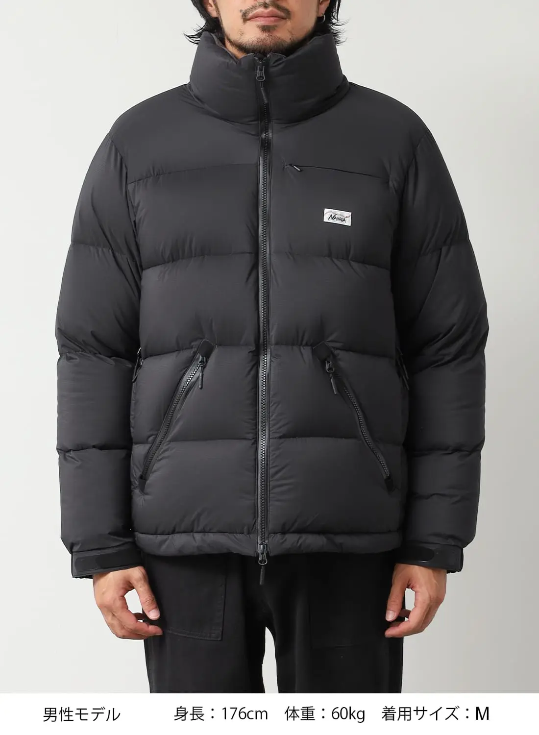 即完売商品!!美品NANGA ブラック ダウンジャケット NANGA WHITE LABEL（ナンガホワイトレーベル）最強ダウン