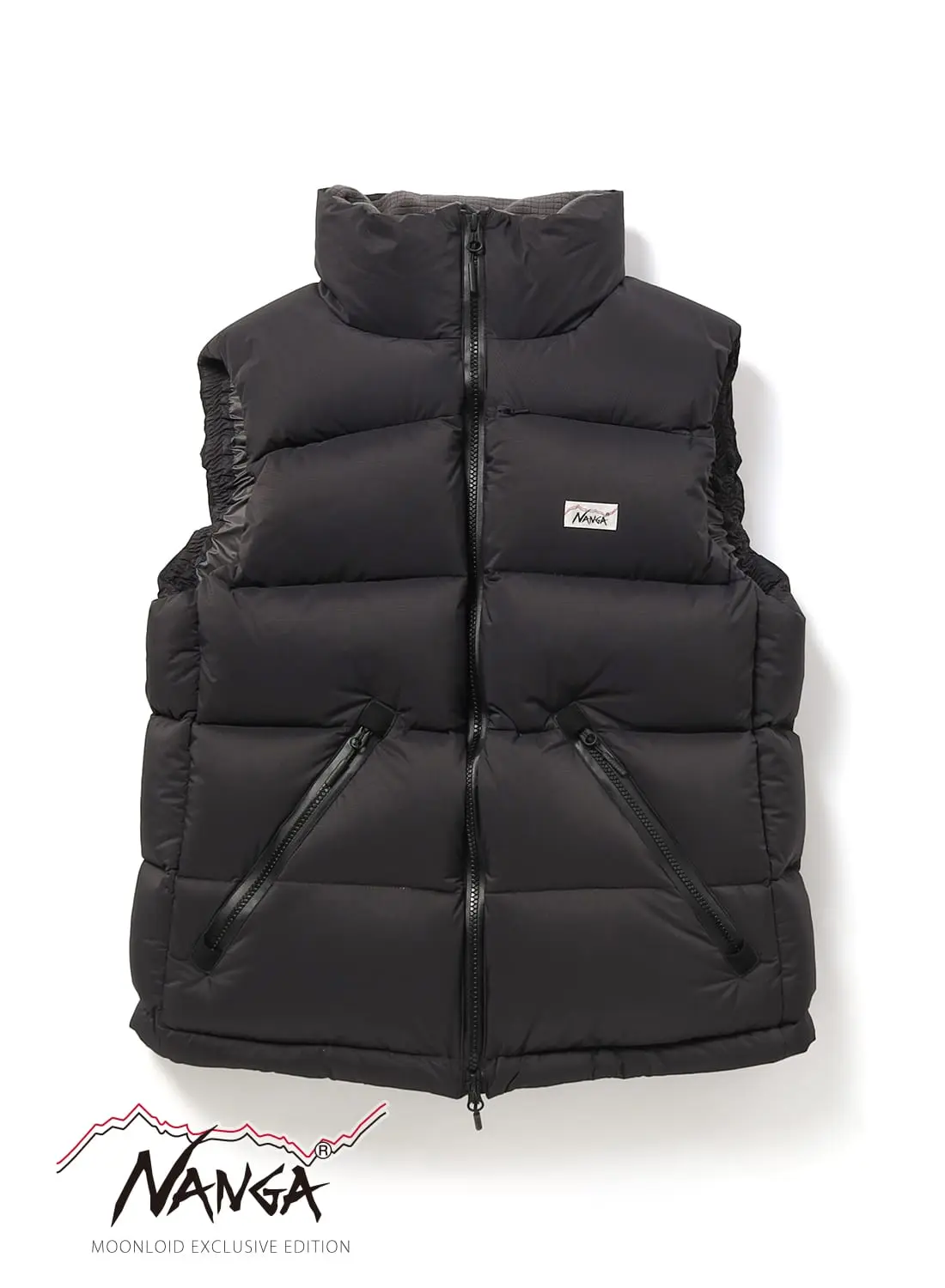   ダウンベスト L/Ｇ ホワイト ワンフォークロージング 1111clothing ◇スタンドネック