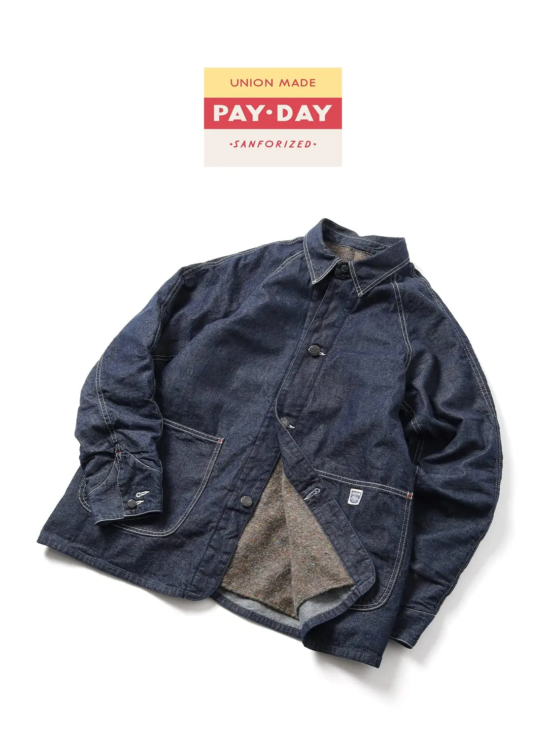 ジャケット・アウター PAY-DAY WW II TYPE COVERALL Amazon.co.jp: PAYDAY WWII TYPE SELVEDGE COVER ALL 40's War