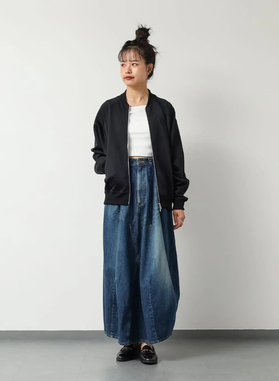 NEEDLES（ニードルズ）H.D. Jean Skirt - 12oz Denim（ヒザデル