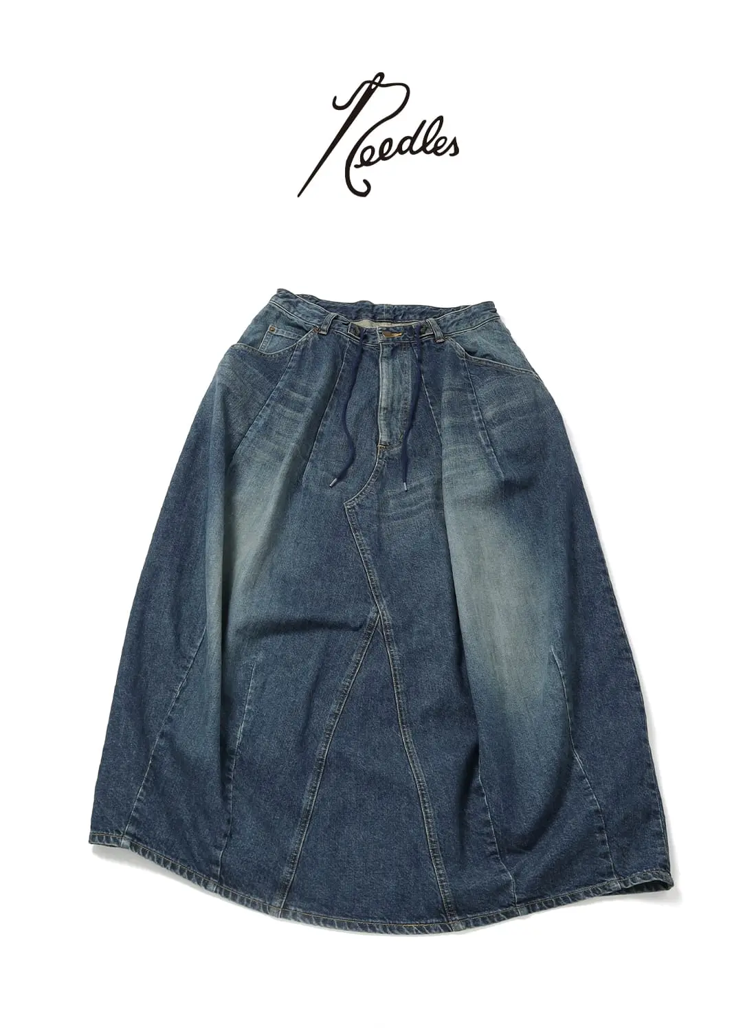 ★Needles★H.D スカート ジーンズ12オンズ デニム NEEDLES（ニードルズ）H.D. Jean Skirt - 12oz Denim（ヒザデル