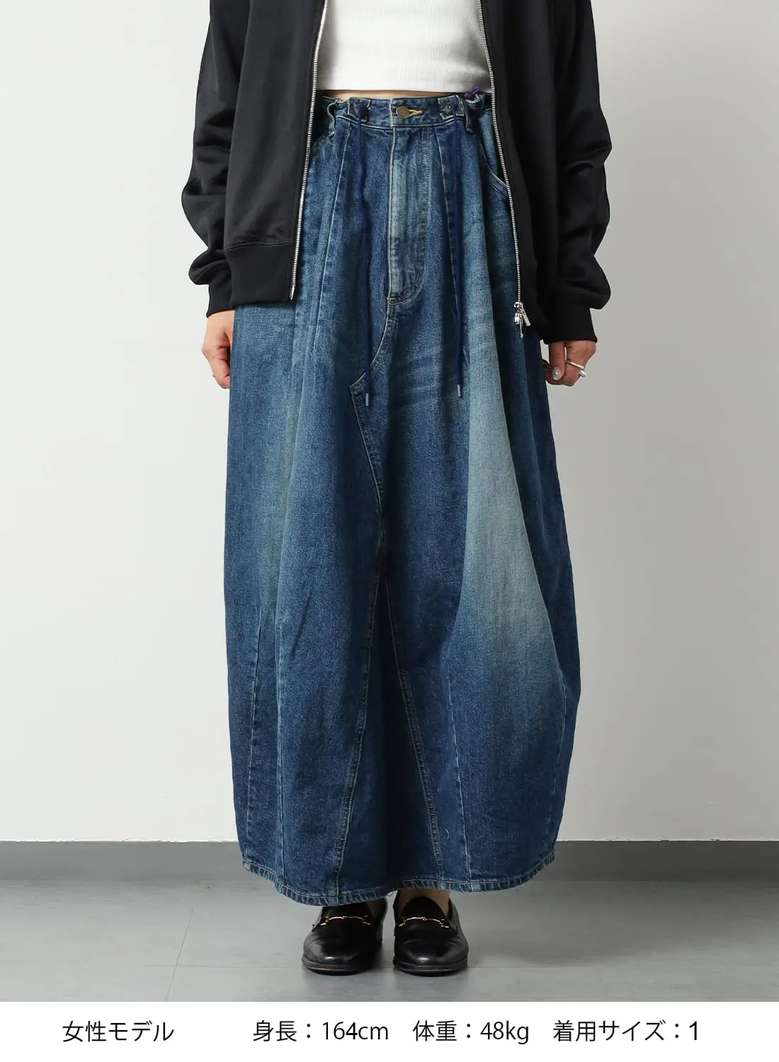 H.D. JEAN SKIRT - 12OZ DENIM|ヒザデル ジーンスカート - 12オンス