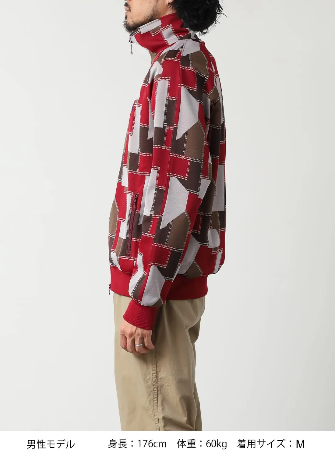 NEEDLES（ニードルズ）Track Jacket - Poly Jacquard（トラック