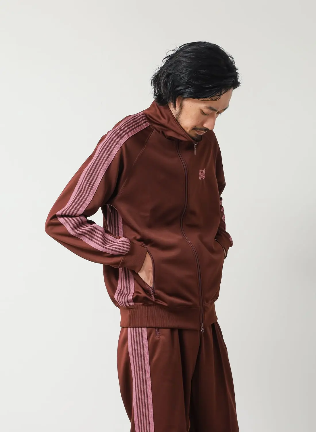 NEEDLES（ニードルズ）Track Jacket - Poly Smooth（トラック