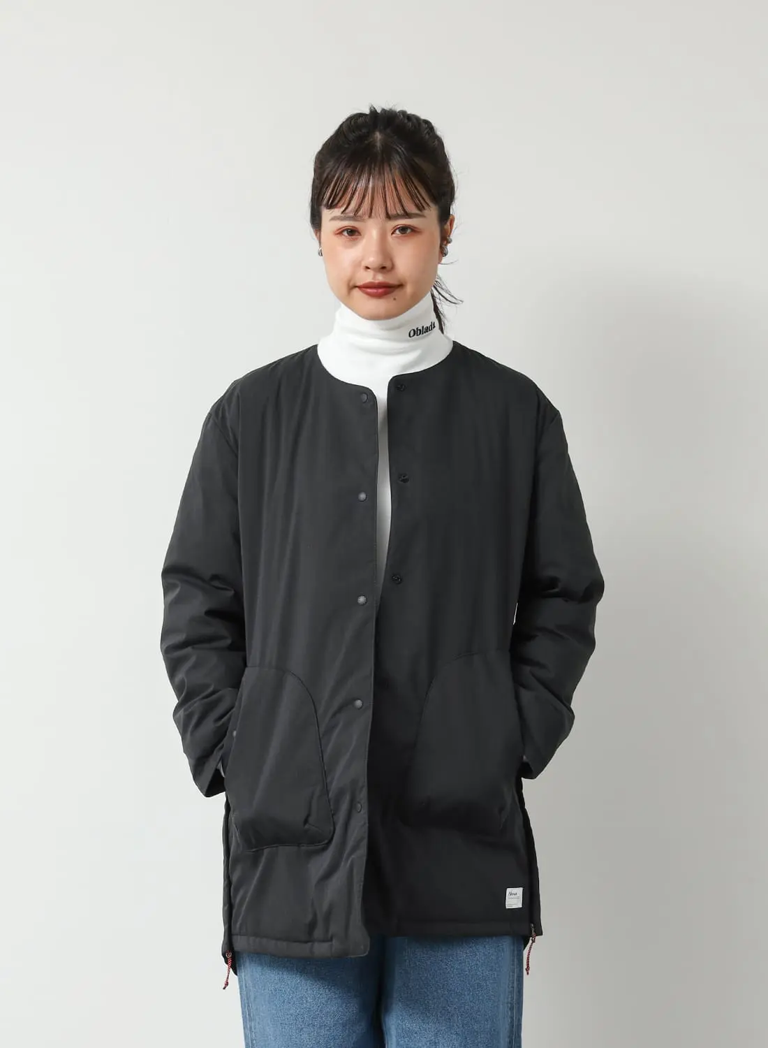 NANGA(ナンガ)/HINOC RIPSTOP INNER DOWN LONG CARDIGAN W