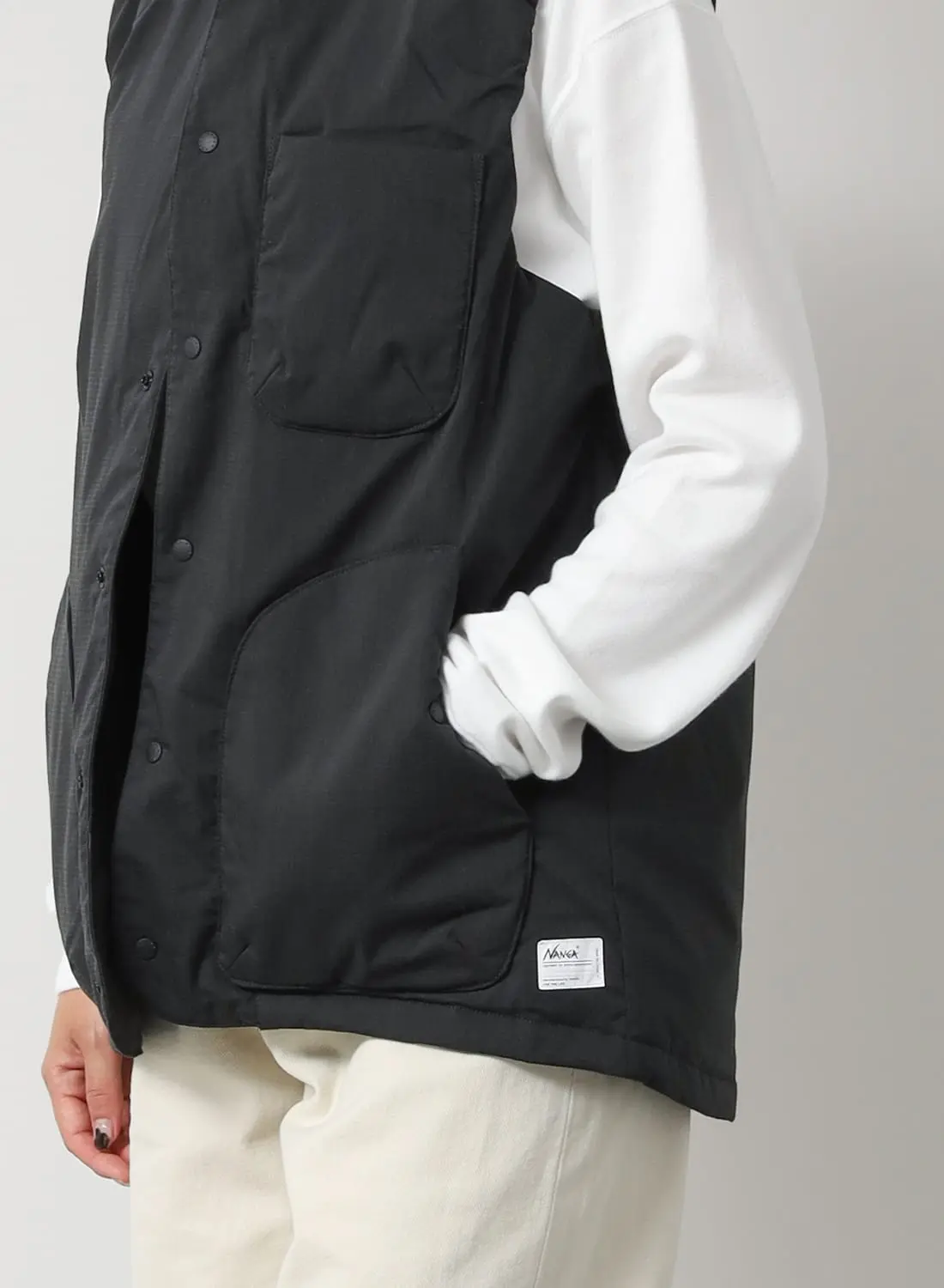 NANGA（ナンガ）HINOC RIPSTOP INNER DOWN VEST（ヒノック