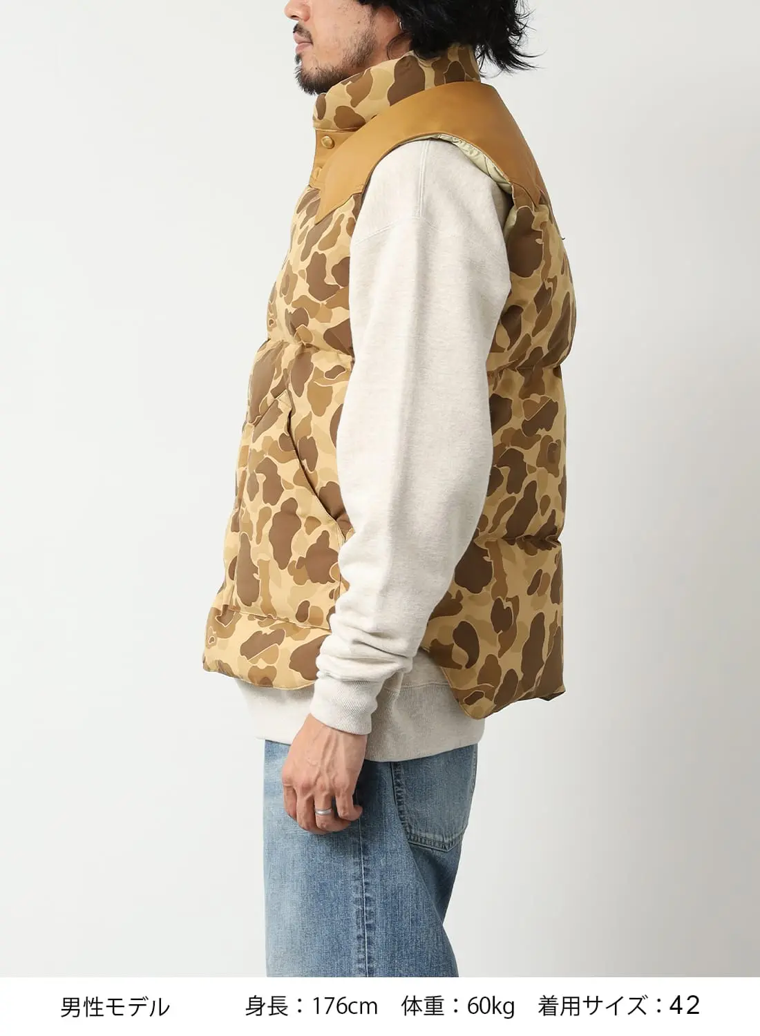 DOWN VEST HUNTER CAMO|ダウンベスト ハンターカモダウンベスト