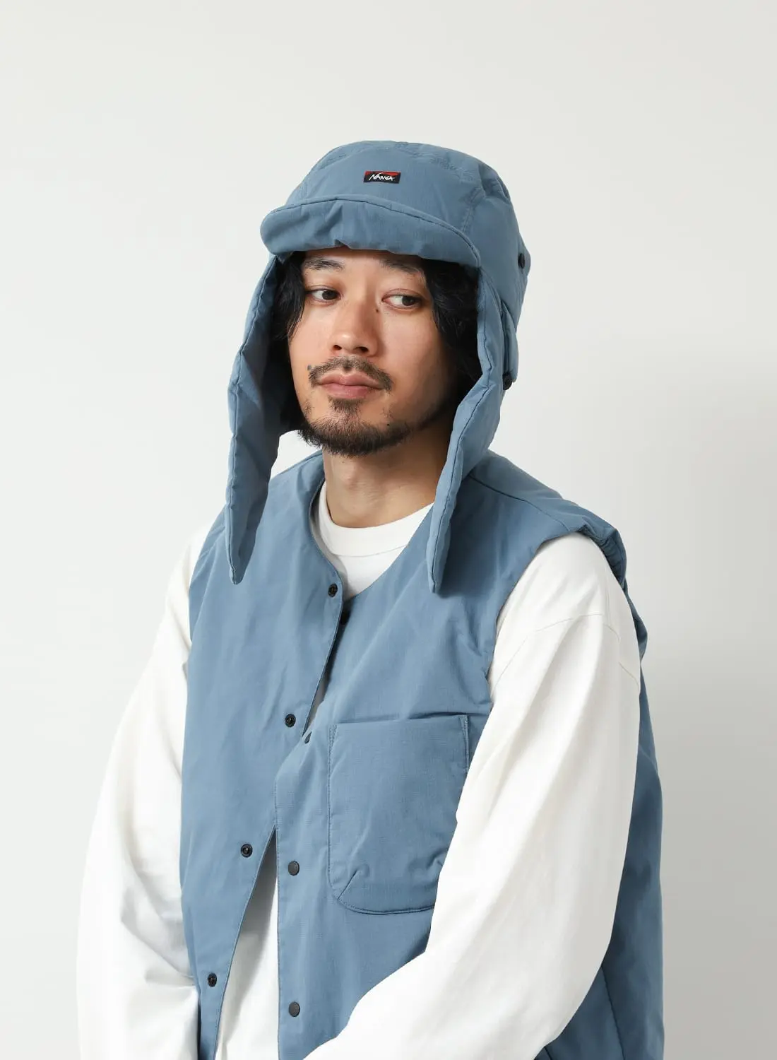 HINOC RIPSTOP DOWN EAR FLAP CAP|ヒノック リップストップ ダウン