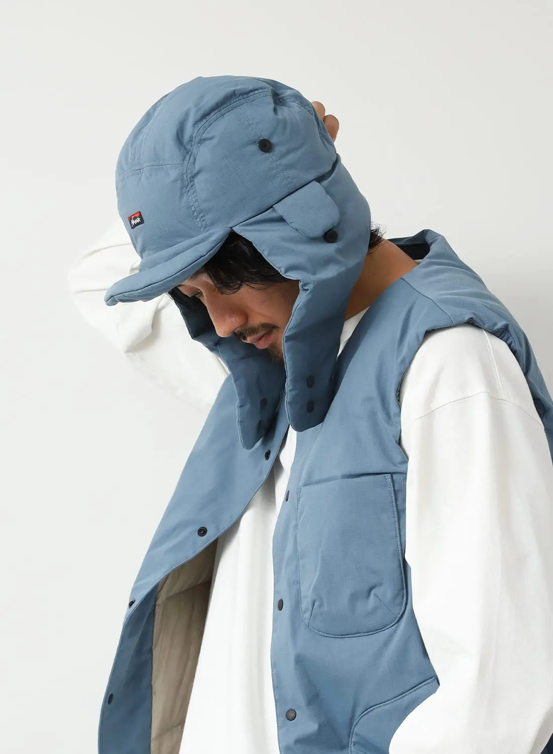 ポイントアップ】HINOC RIPSTOP DOWN EAR FLAP CAP|ヒノック リップス