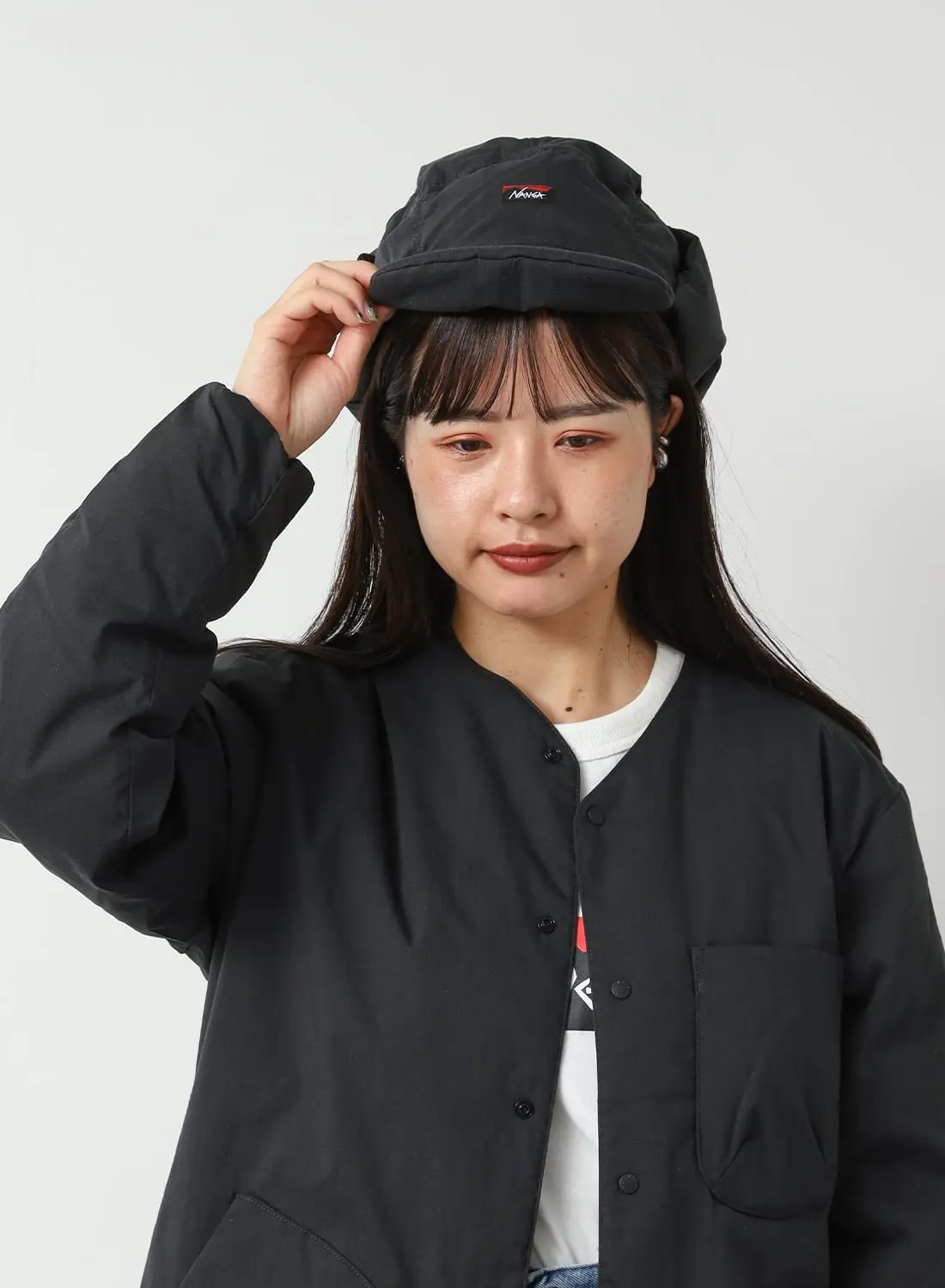 HINOC RIPSTOP DOWN EAR FLAP CAP|ヒノック リップストップ ダウン