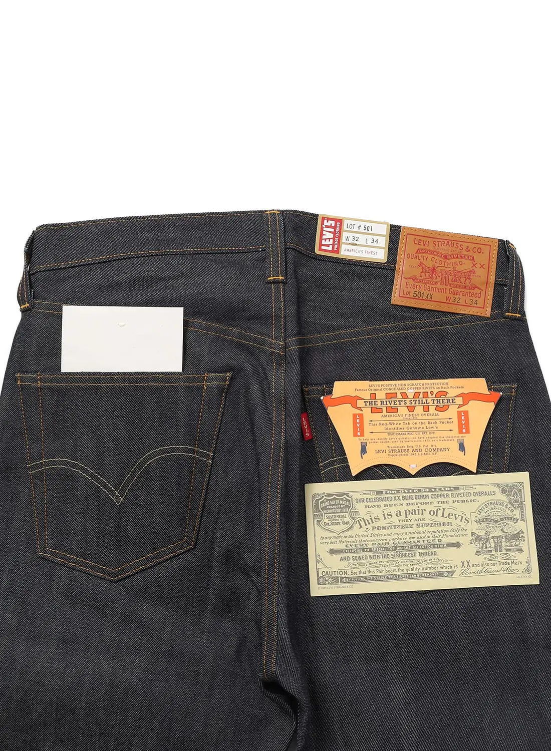 LVC 1947 501 JEANS|1947年モデル 501 ジーンズ リジッド1947年モデル