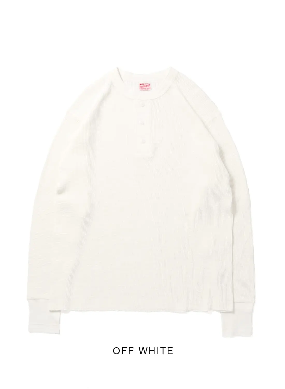 10%OFFクーポン対象】THERMAL KING WAFFLE HENLEYNECK L/S|サーマル