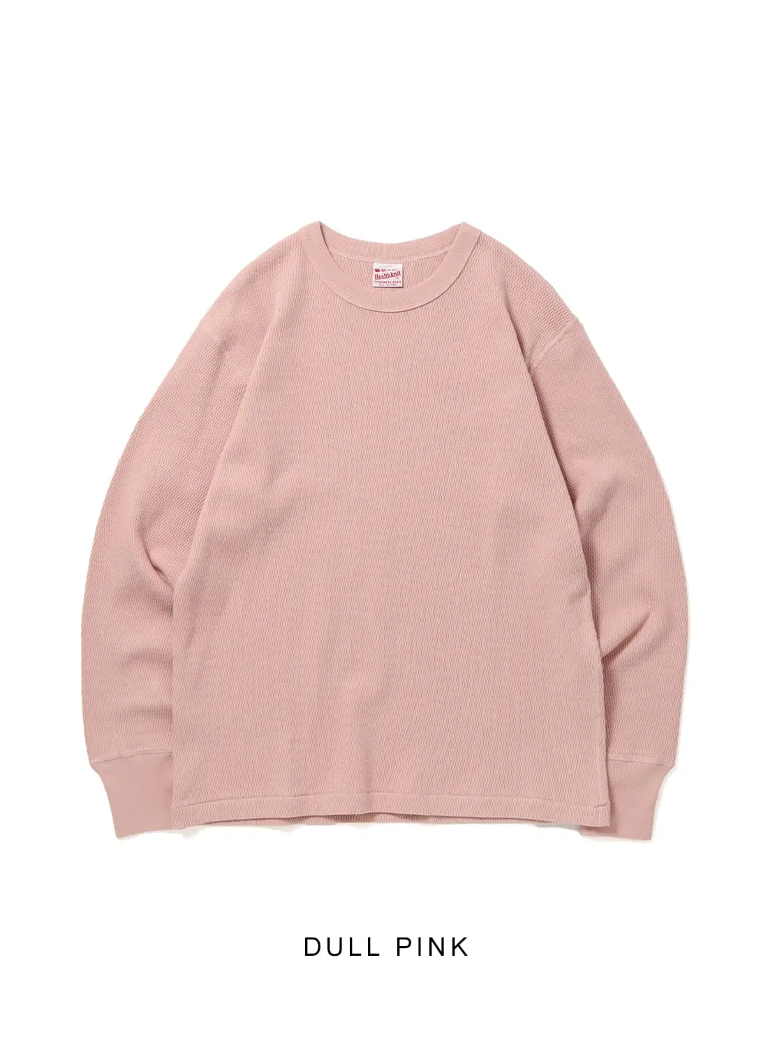 THERMAL KING RASCHEL HONEYCOMB CREWNECK L/S|サーマルキング