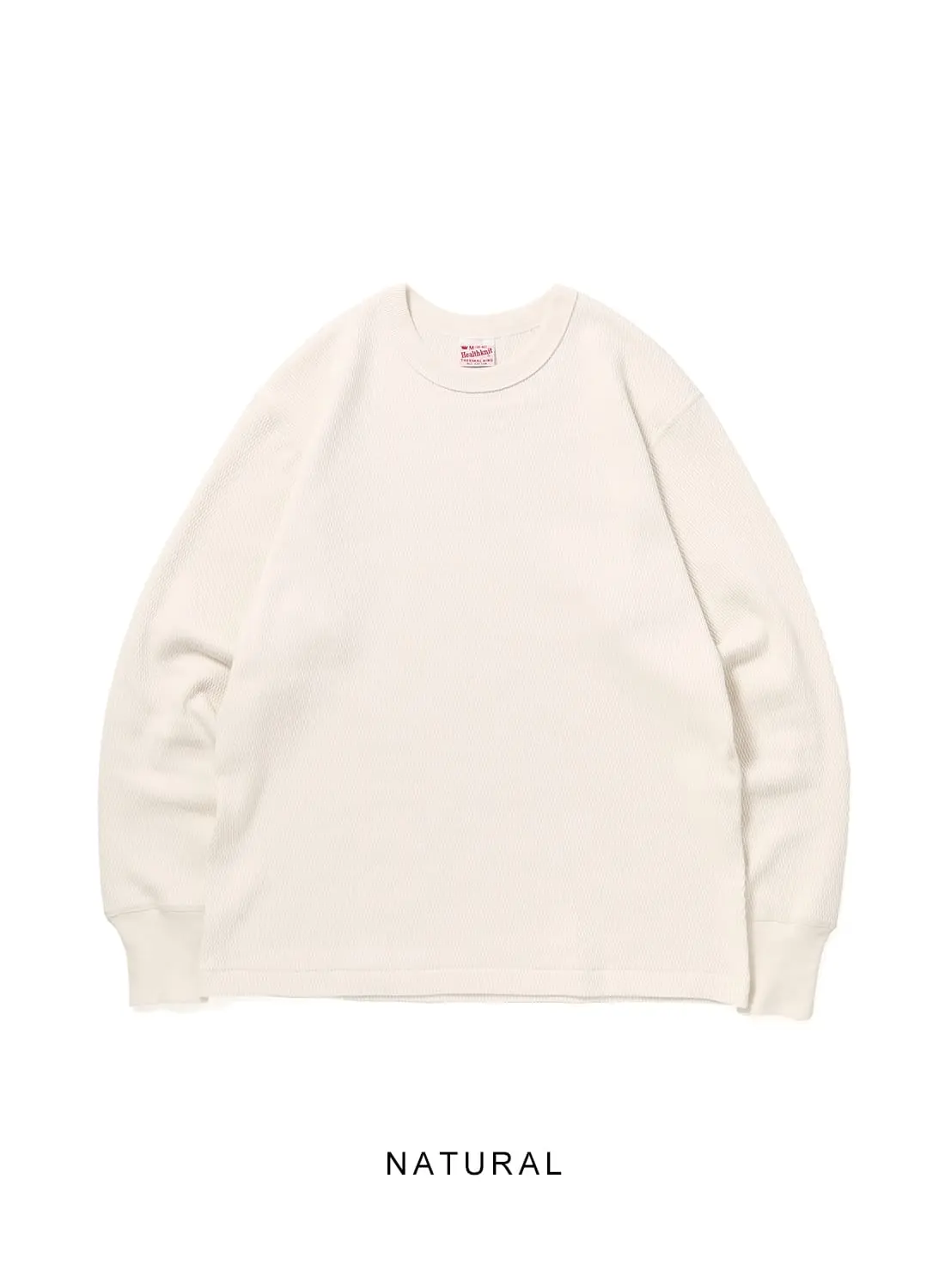 14 エンセファラルトス プリンセプス ドワーフ 特大 白肌 丸々 THERMAL KING RASCHEL HONEYCOMB CREWNECK L/S|サーマルキング