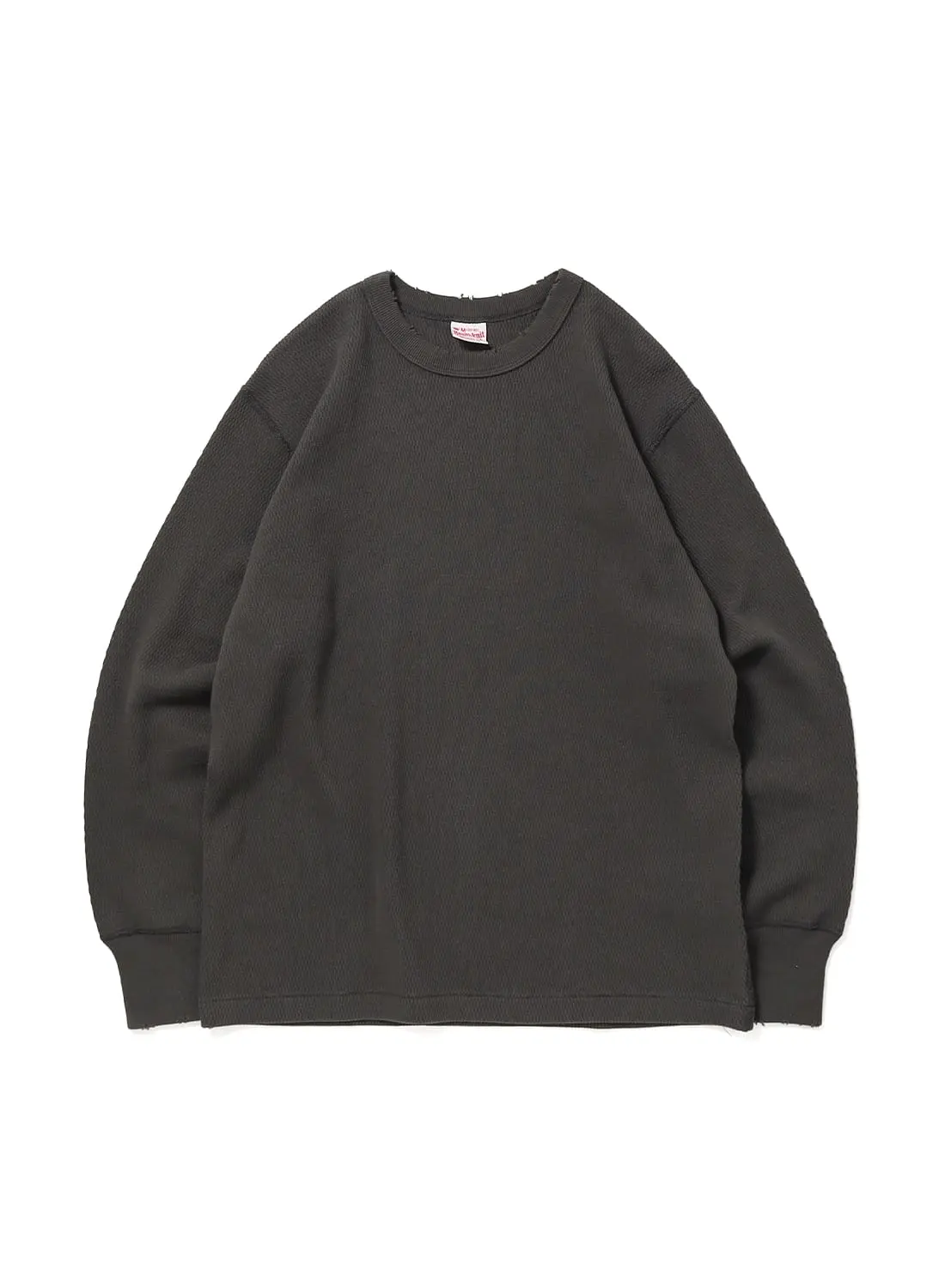 THERMAL KING RASCHEL HONEYCOMB CREWNECK L/S |サーマルキング