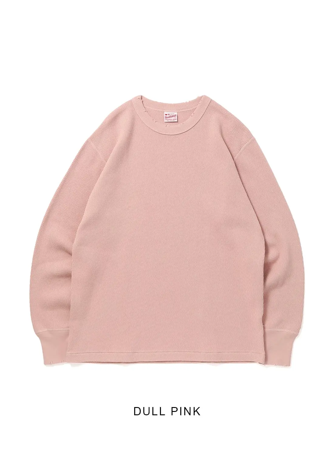 THERMAL KING RASCHEL HONEYCOMB CREWNECK L/S |サーマルキング