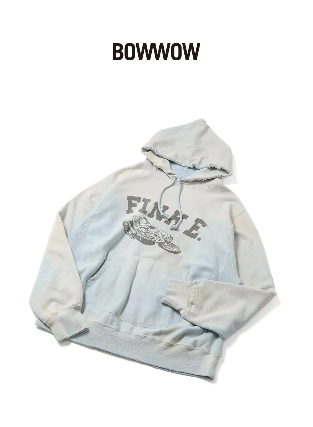9月13日(土)11時販売開始】BOW WOW（バウワウ）FINK E. HOODIE