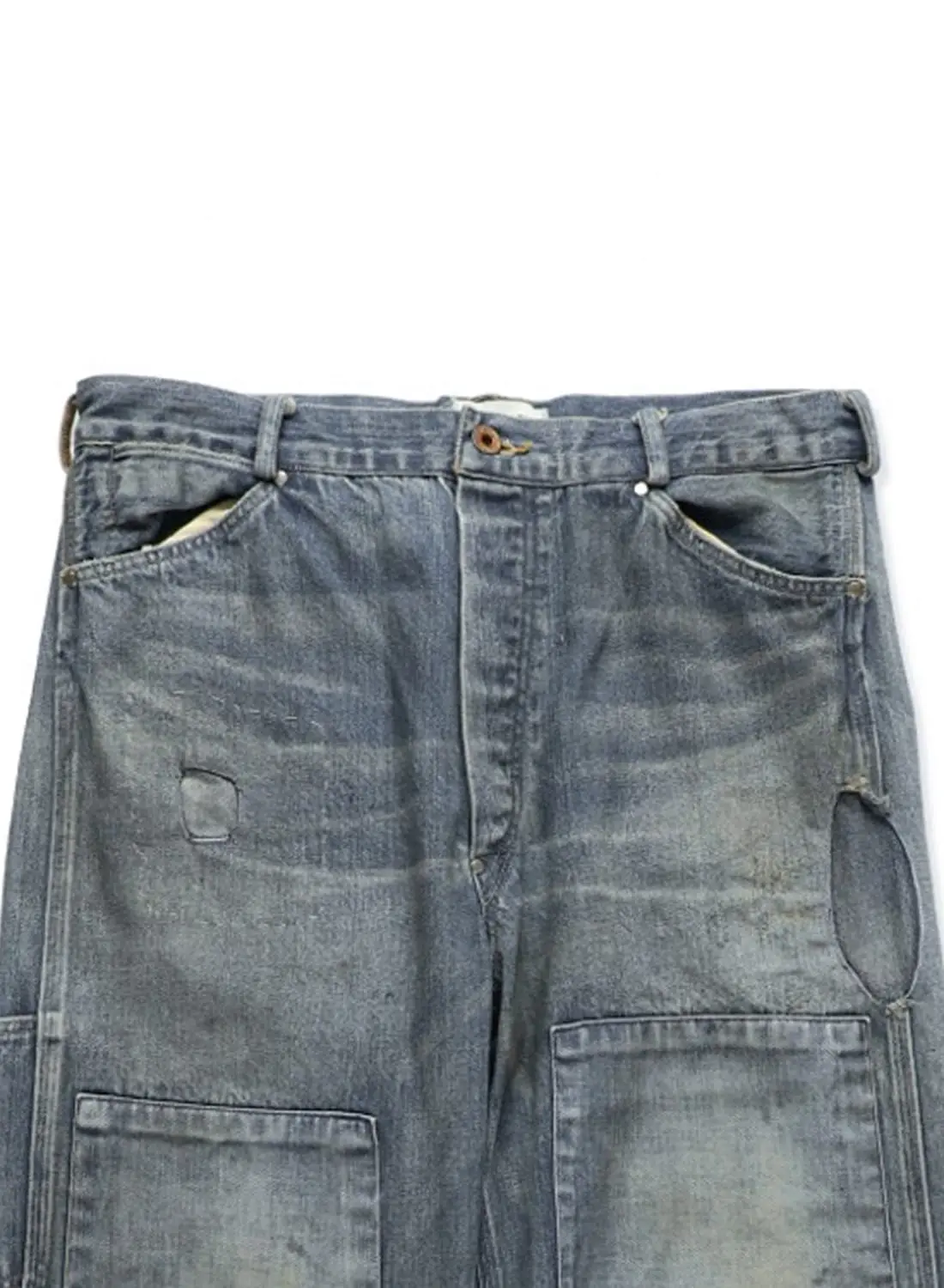 パンツ PABLO VINCI Crash repair flare denim パンツ PABLO VINCI Crash repair flare denim Crash repair flare