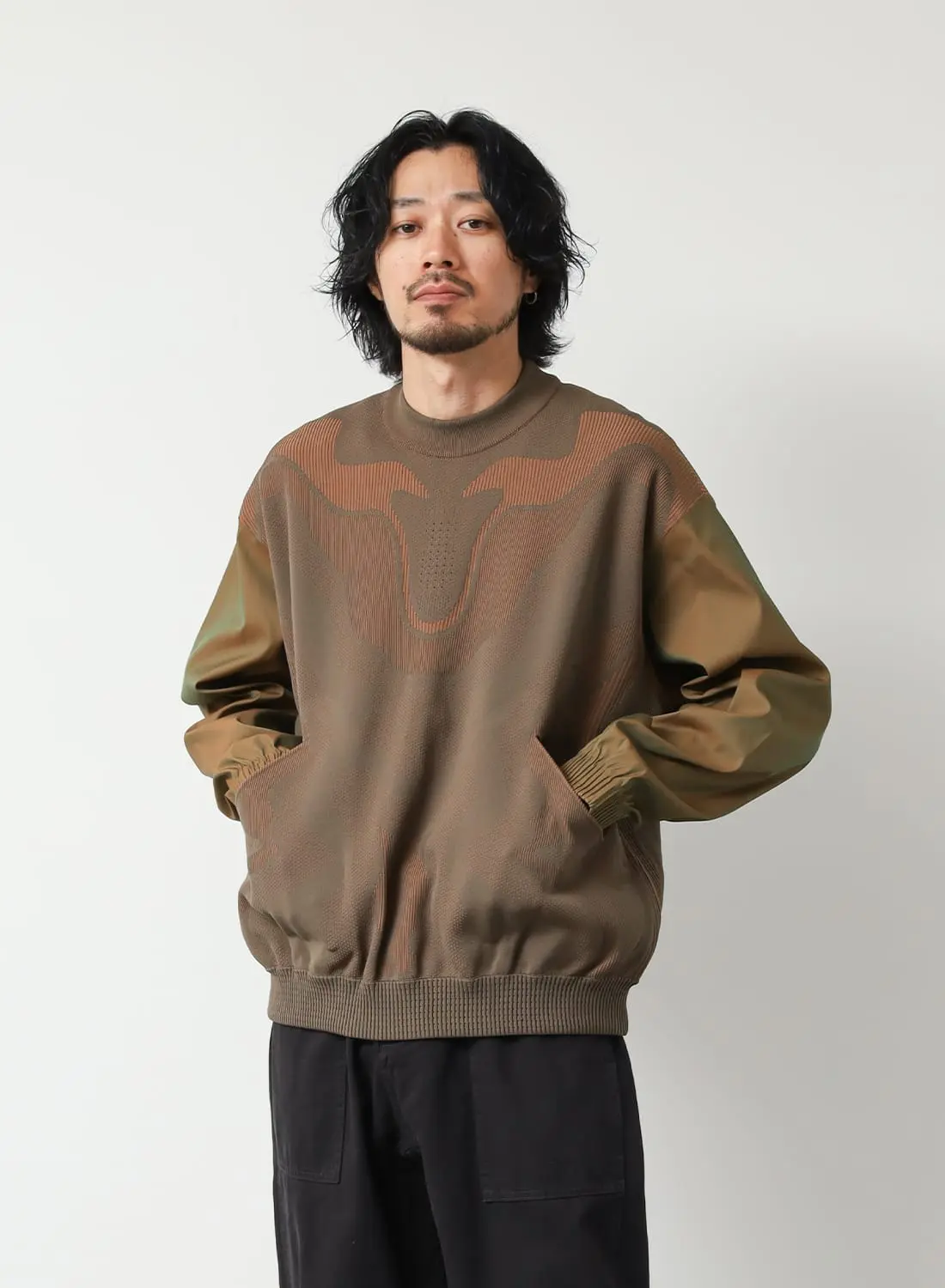 FUSIONKNIT HYBRID CREWNECK|フュージョンニット ハイブリッド クルー