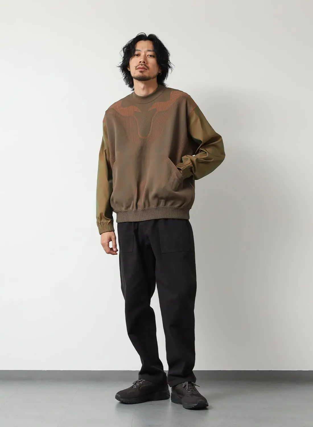 FUSIONKNIT HYBRID CREWNECK|フュージョンニット ハイブリッド クルー