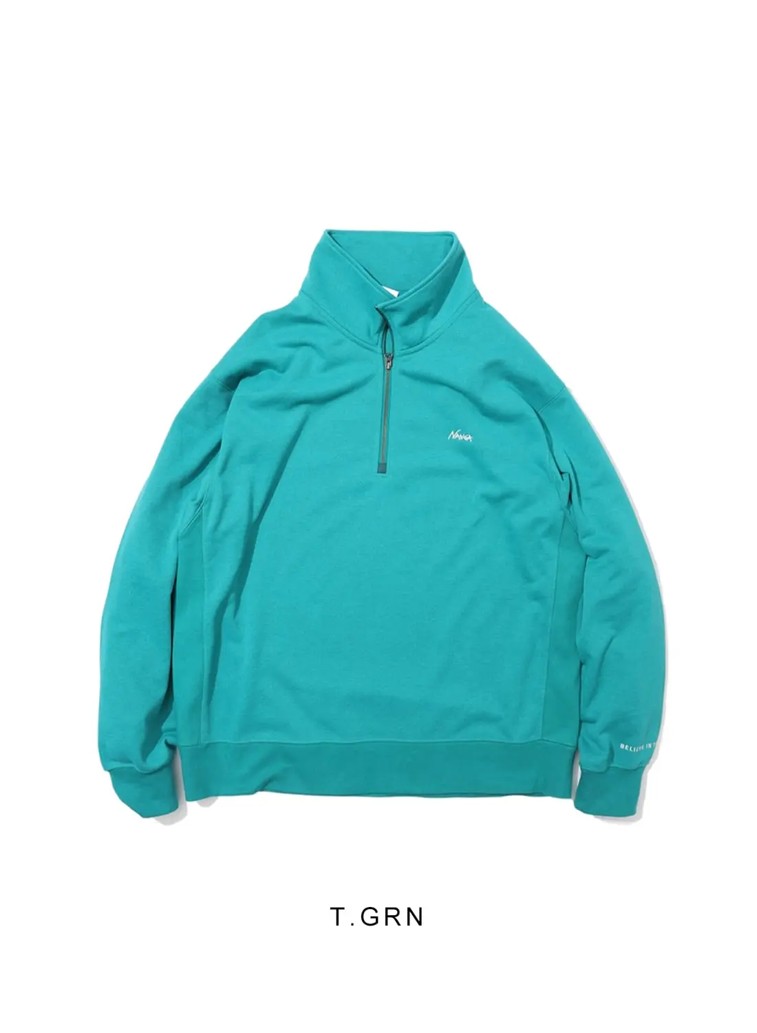 ぬページ DRY MIX TERRY HALF ZIP SWEAT|ドライミックス テリーハーフジップ