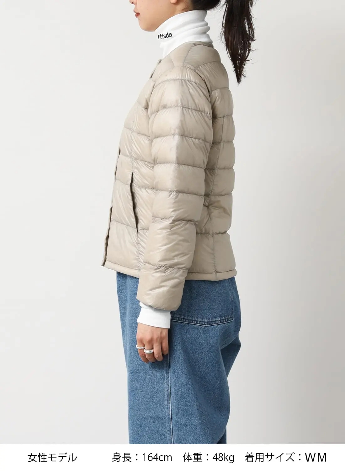 7DAYS INNER DOWN CARDIGAN W|セブンデイズ インナー ダウン