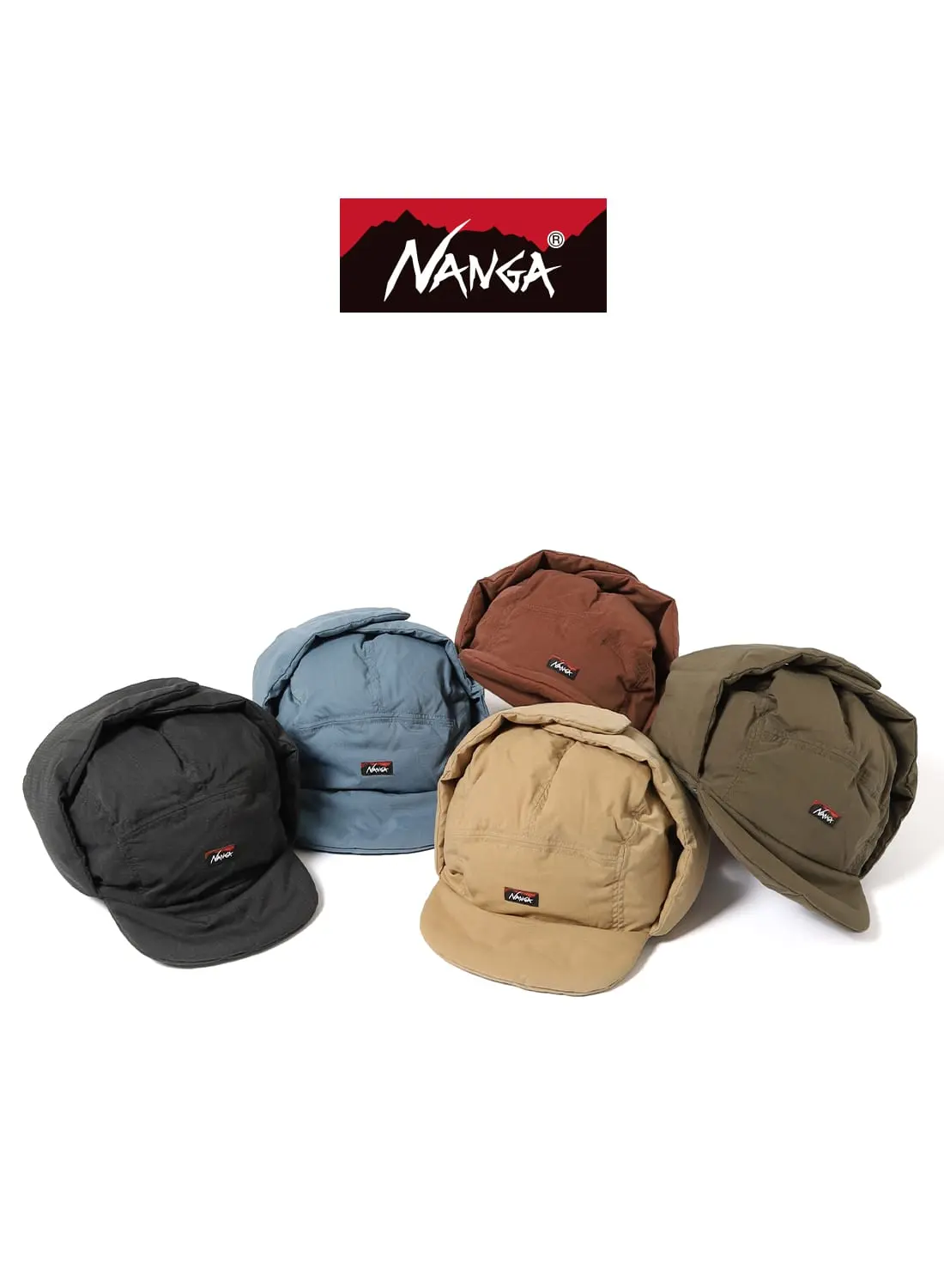 HINOC RIPSTOP DOWN EAR FLAP CAP|ヒノック リップストップ ダウン