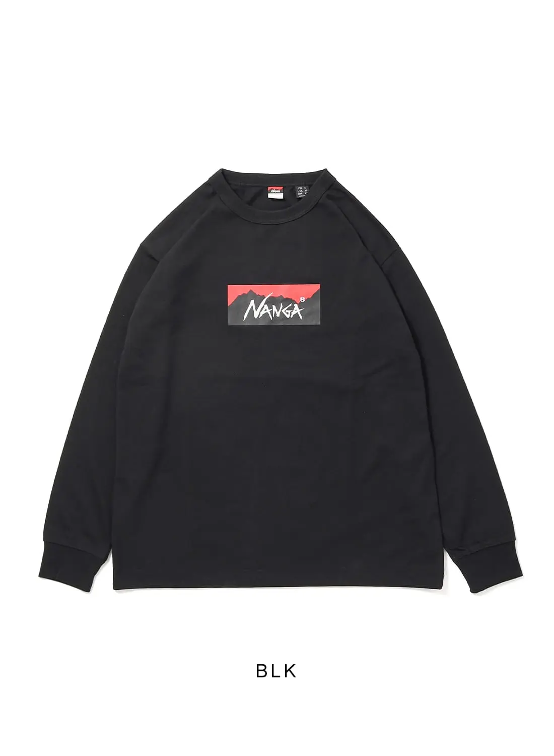 ポイントアップ】ECO HYBRID BOX LOGO L/S TEE|エコハイブリッド