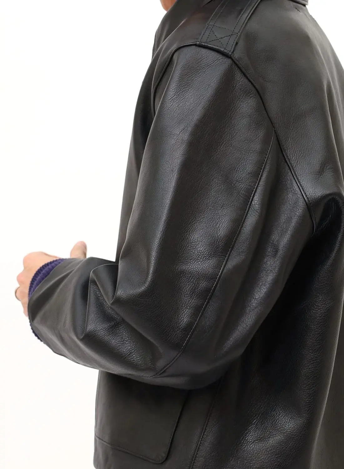 ジャケット・アウター Needles A-2 Jacket Cowhide Lthr M A-2 Jacket - Cowhide Lthr. | NEEDLES(ニードルズ) / アウター