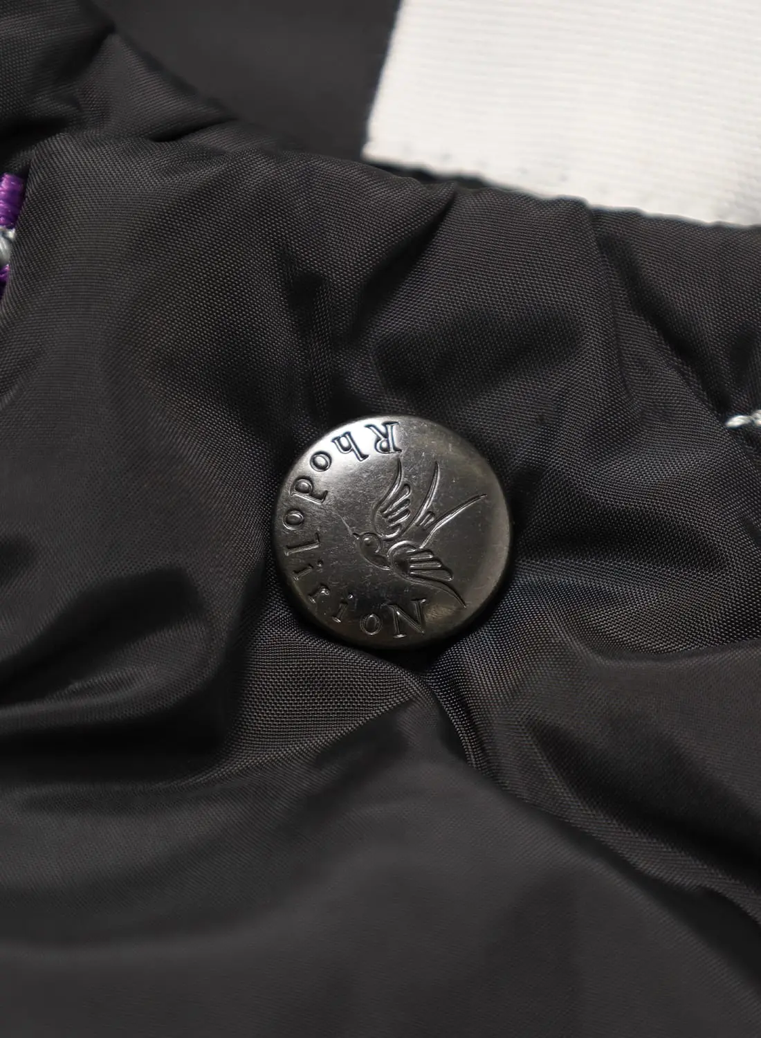 PADDED VEST - ORIGINAL FLORAL PATTERN EMBROIDERY|パディッド ベスト