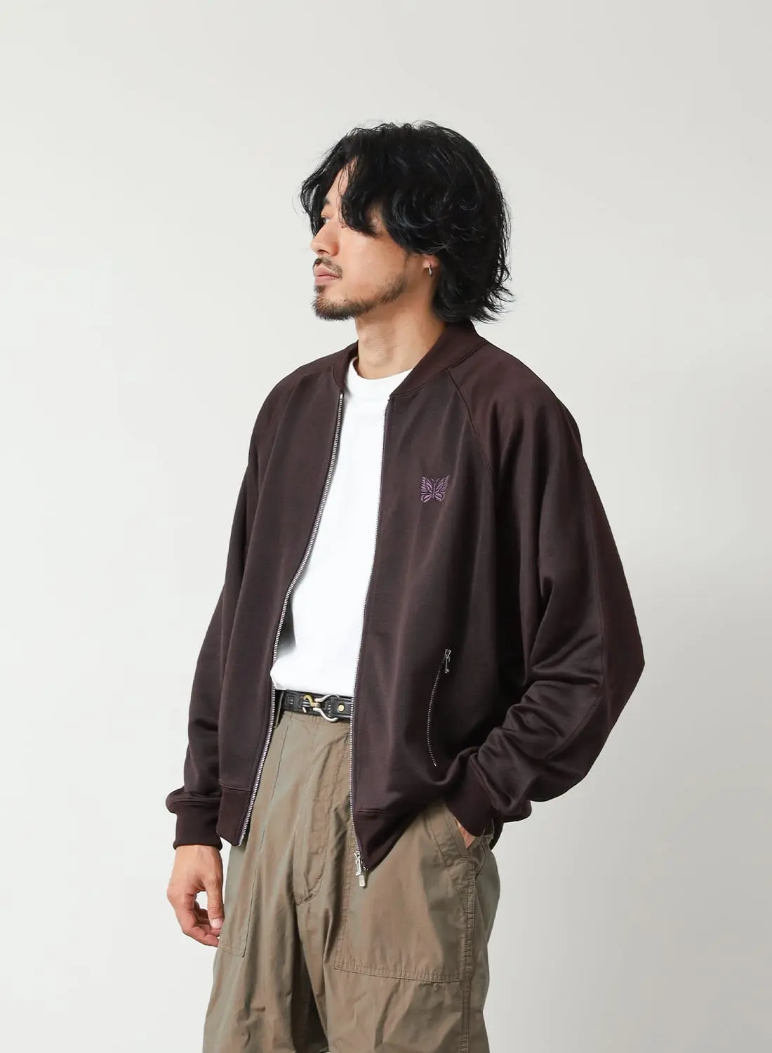 needles トラックジャケット L ワインレッド ニードル needles トラックジャケット ワインレッド - メルカリ