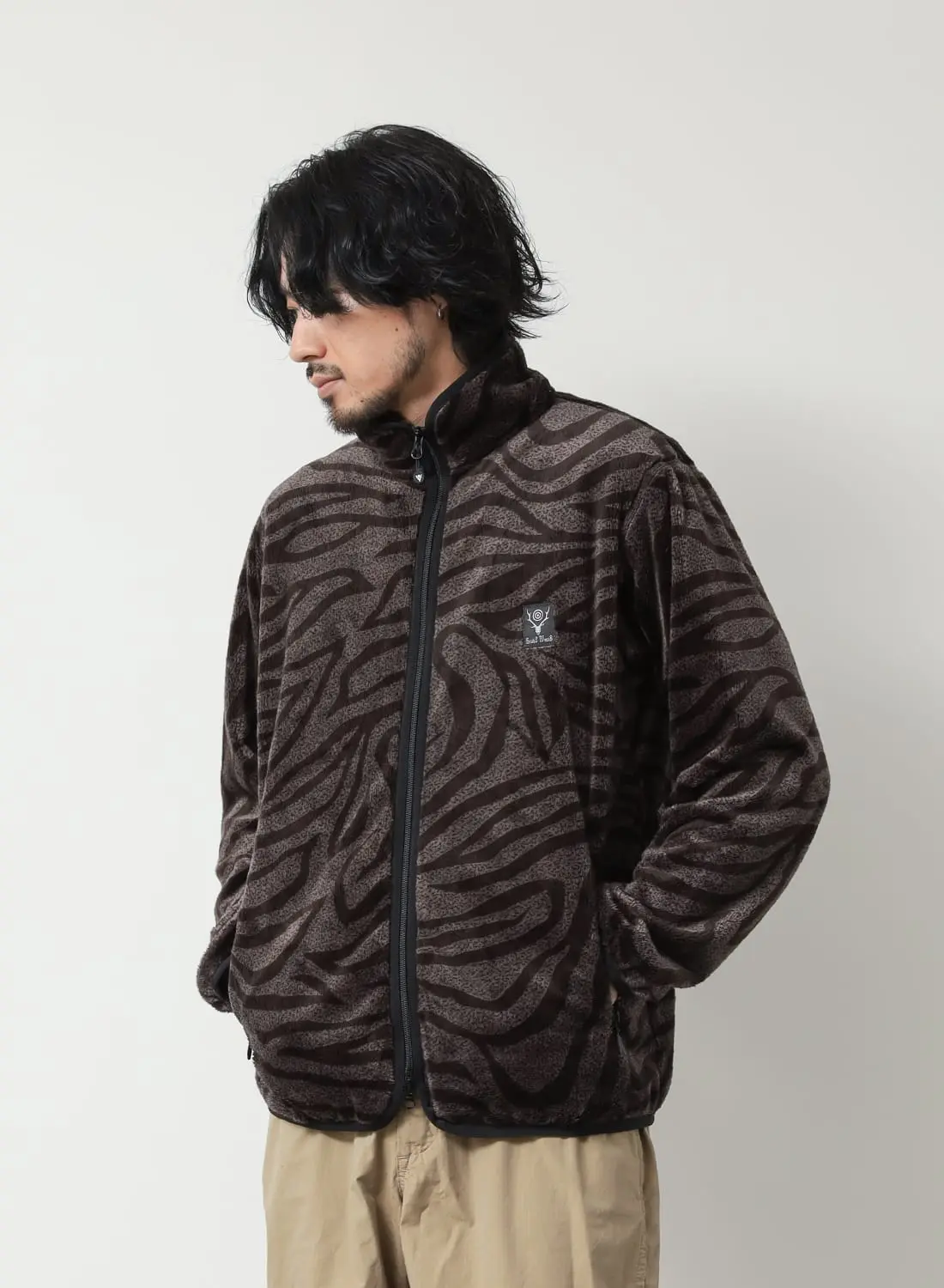 2点セット ウエストポーチ ジャケット South2 West8（サウスツー ウエストエイト）Piping Jacket