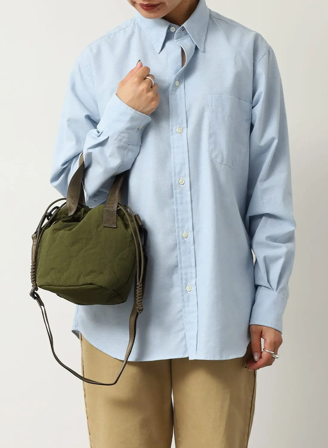 PUFF QUILT DRAWSTRING BAG|パフキルトドローストリングバックパフ