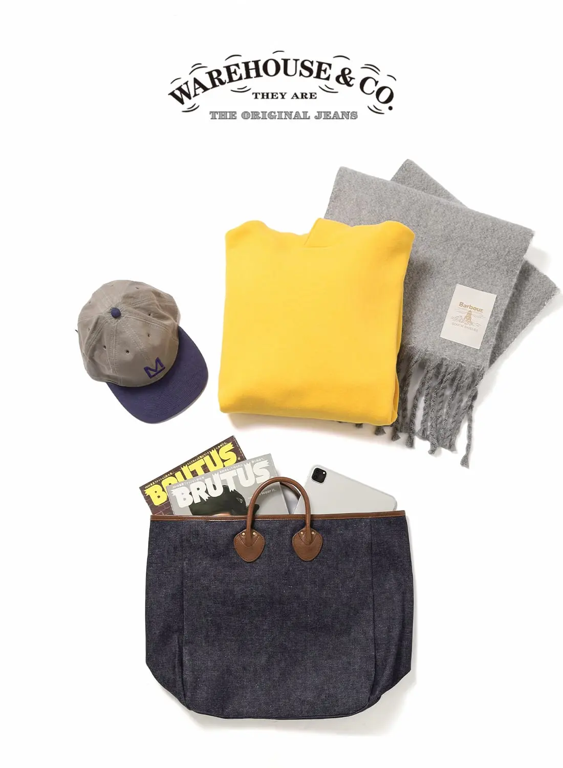 LOT 5230 DENIM TOTE BAG|Lot 5230 デニムトートバッグLot 5230 デニム