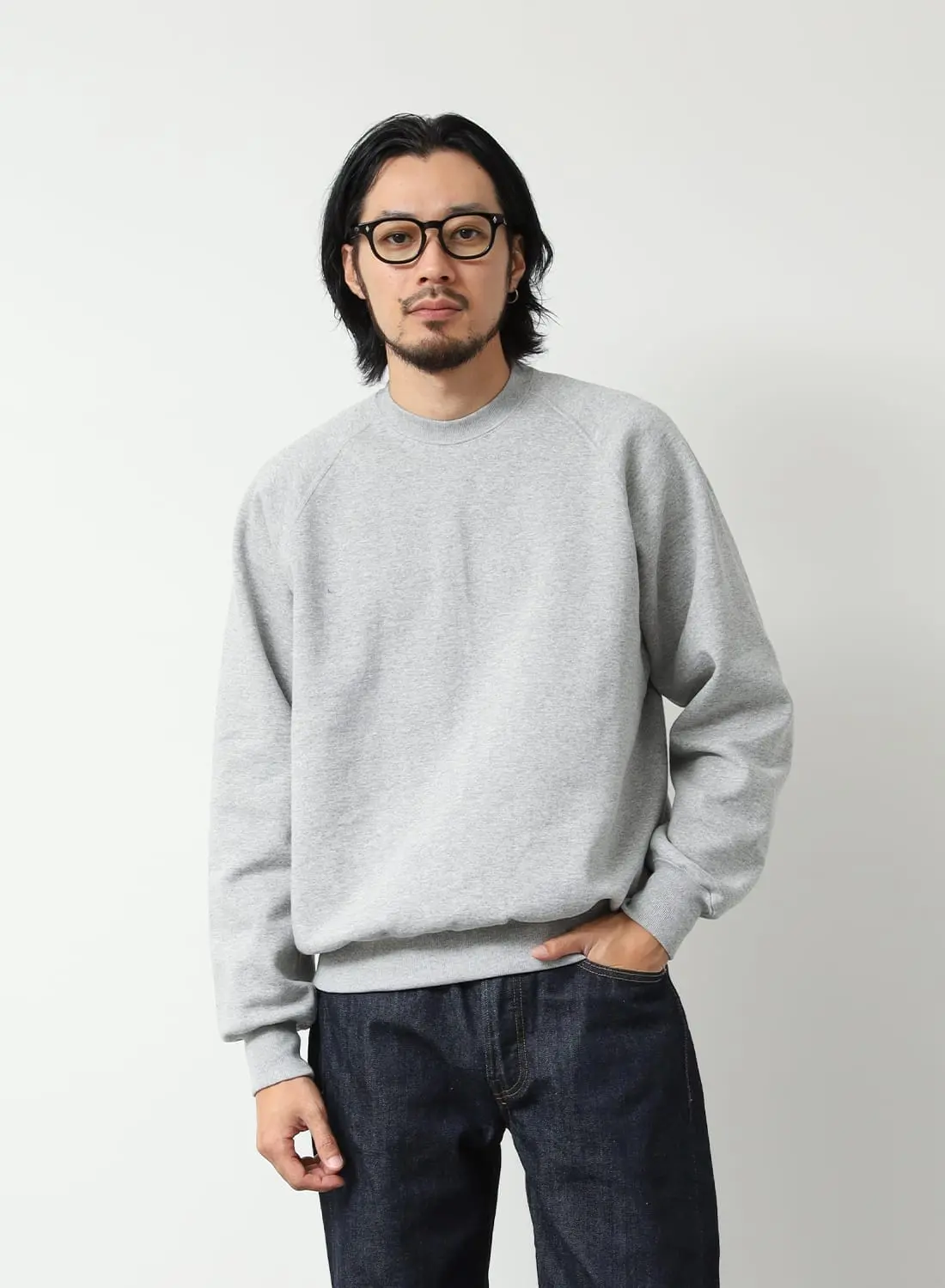 SWEAT RAGLAN CREW NECK|スウェットラグランクルーネックスウェット
