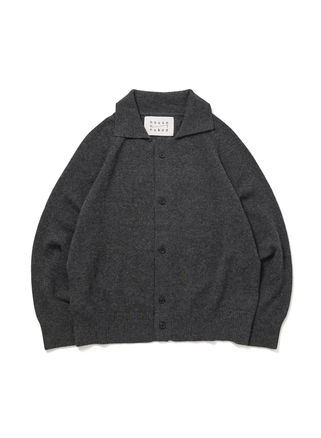 house of naked（ハウス オブ ネイキッド）INNER MONGORIAN CASHMERE GARDIGAN I（インナー モンゴリアン カシミヤ カーディガン I）トップス カットソー ニット カシミヤニット ファインゲージニット ベーシックウェア シンプル ナチュラル H0002 INNER MONGORIAN CASHMERE GARDIGAN I|インナー モンゴリアン カシミヤ