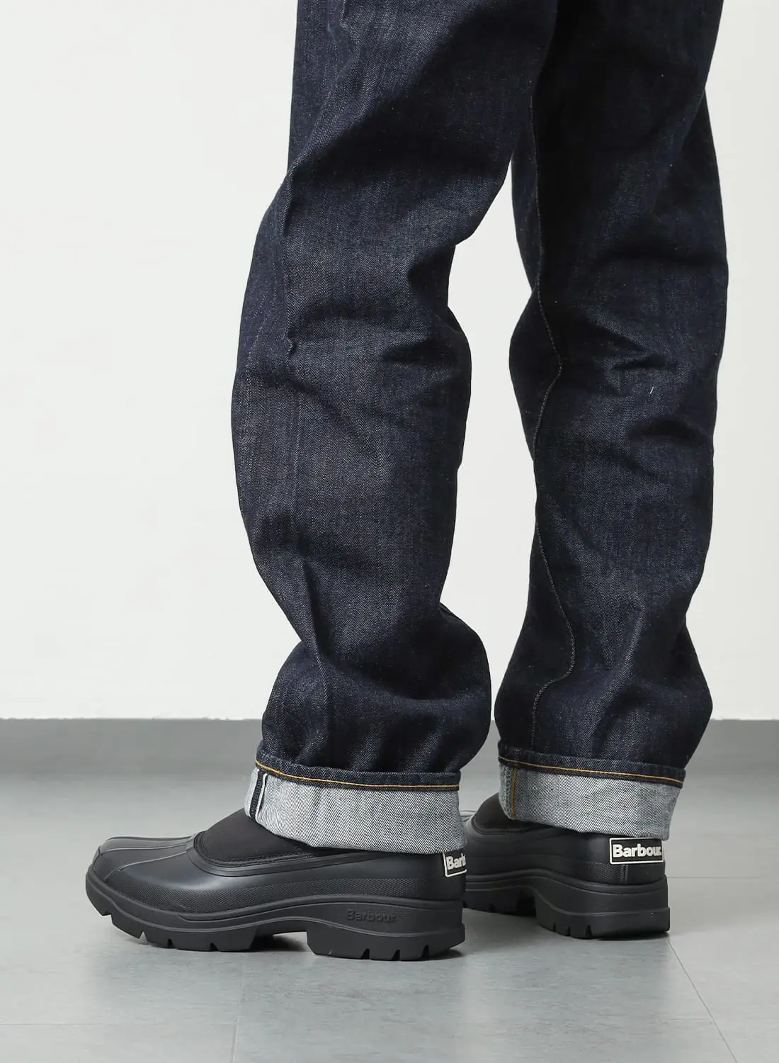 ・BARBOUR｜W Braybourn Duck Boot Wellingtons  Boot/ バブアー/ブレイボーン ダックブーツ ウェリントン スノー ブーツ/オリーブｘブラック # BRAYBOURN DUCK BOOT WELLY|ブレイボーン ダックブーツ ウェリーブレイ