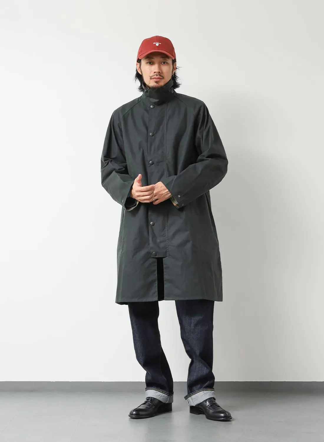 うっちん Barbour MODIFIELD EXMOOR ワックスコート MODIFIED EXMOOR WAX COAT|モディファイド エクスモア ワックスコート