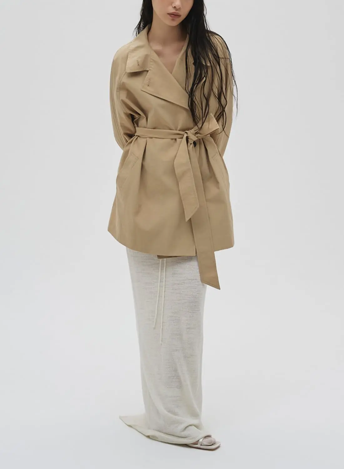 SPRING SHORT TRENCH|【26SS先行予約】スプリングショートトレンチ