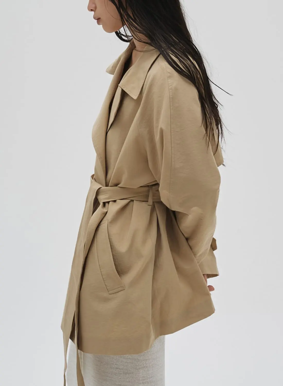 あ*ん様 UN3D. TRENCH SHORT BZ トレンチショートブルゾン UN3D