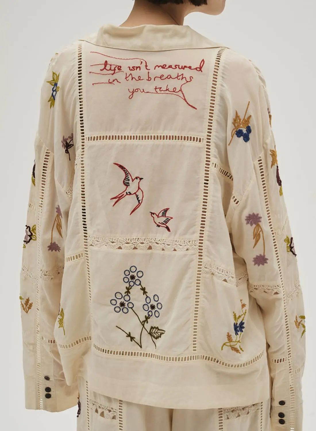 EMBROIDERY PATCHWORK SHIRTS|【26SS先行予約】エンブロイダリー