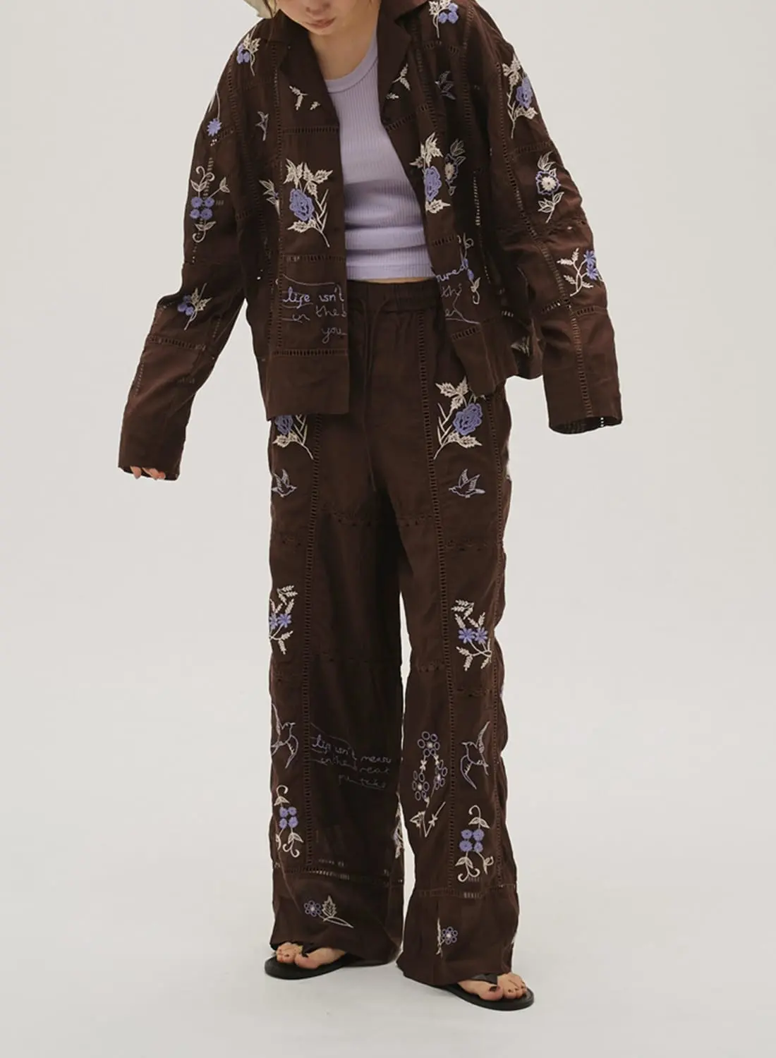 EMBROIDERY PATCHWORK SHIRTS|【26SS先行予約】エンブロイダリー