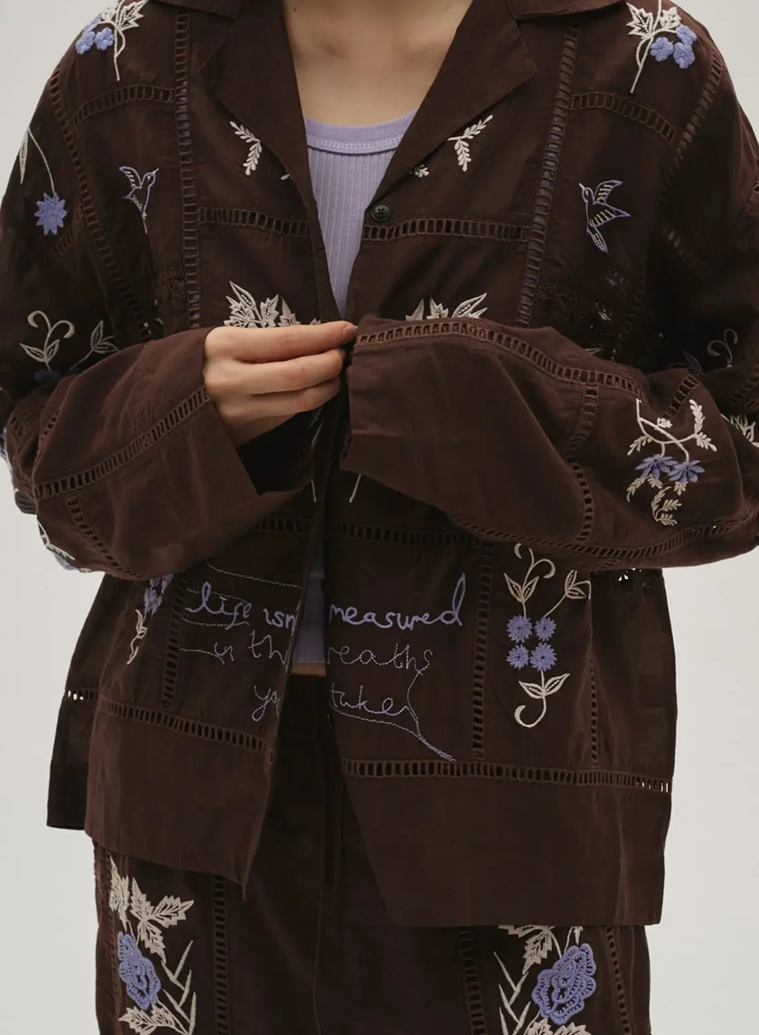 EMBROIDERY PATCHWORK SHIRTS|【26SS先行予約】エンブロイダリー